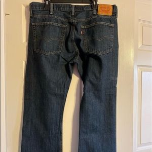 Levi’s 527 38x32 blue jeans. EUC